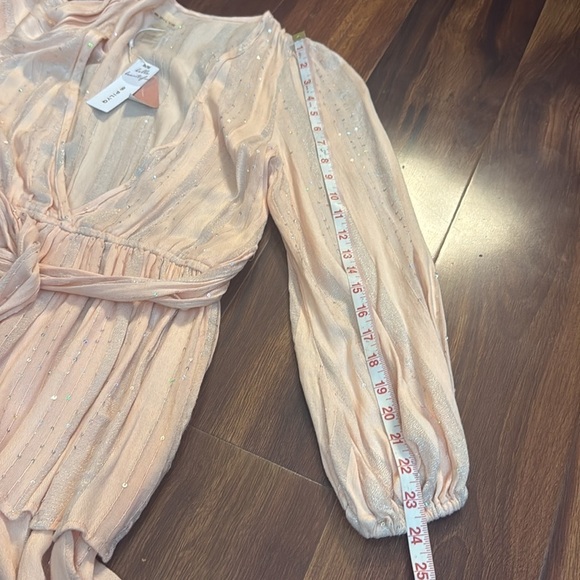 🌿SALE🌿PILQ Pink Sands Paige Tie Swim Coverup Dress size M/L - Picture 10 of 10